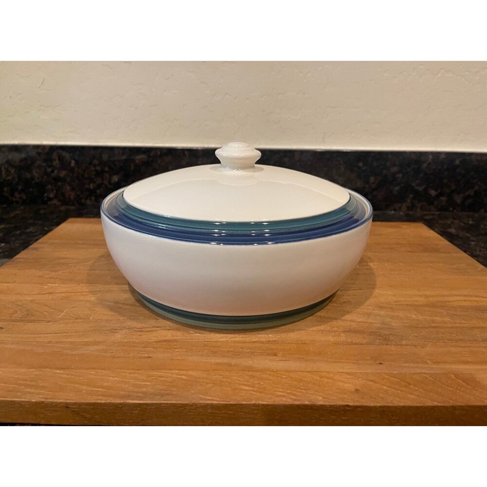 Pfaltzgraff NORTHWINDS Stoneware 2 QT casserole w/Lid
